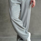 Imported Loose Bottom Trouser-Silver Grey