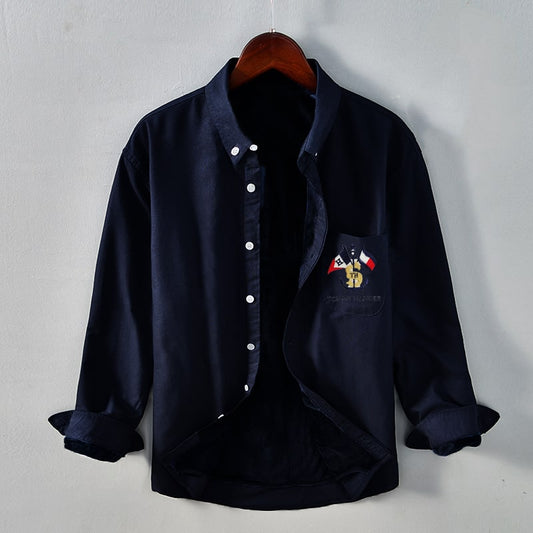 Casual Tommy Hilfiger Shirt-Blackish Bluish