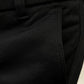 Self Texture Cotton Knitted Pant-Black